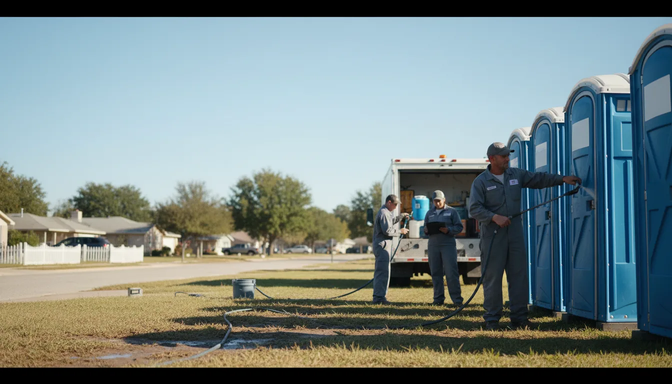 Long-Term Portable Toilet Rental in Monroe City, IN near me